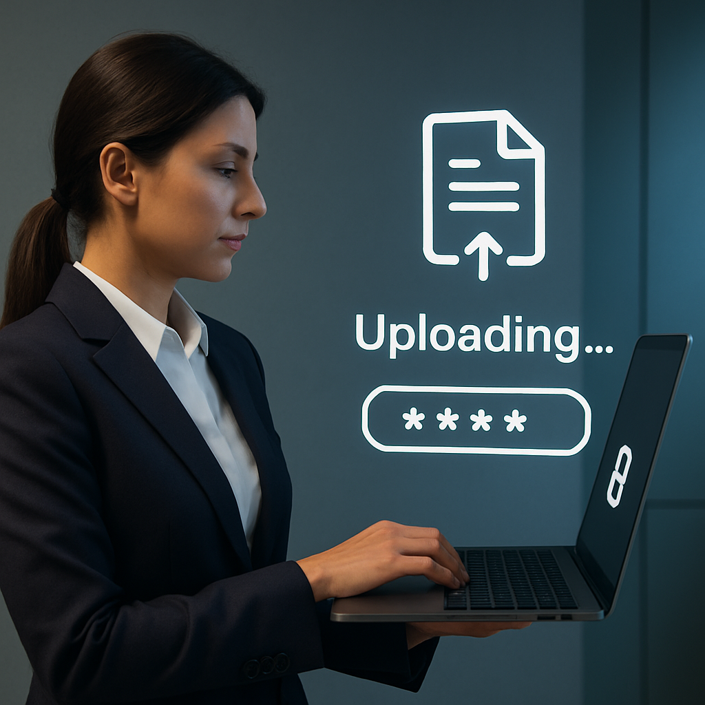 Secure Document Upload Portal